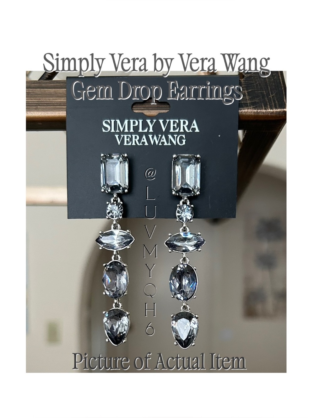 Simply Vera by VeraWang Gem Drop Earrings